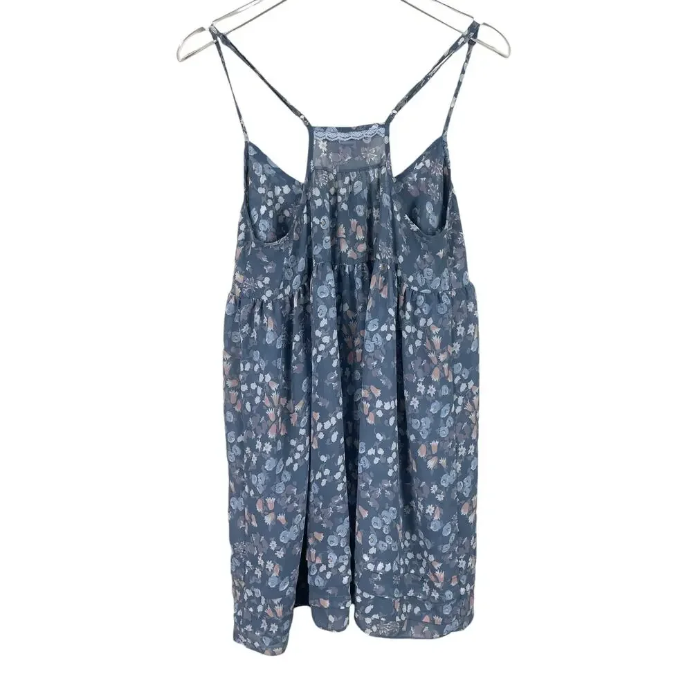 Victoria's Secret Angels XS Top Babydoll Floral Sheer Coquette Feminine Y2K - Picture 5 of 11